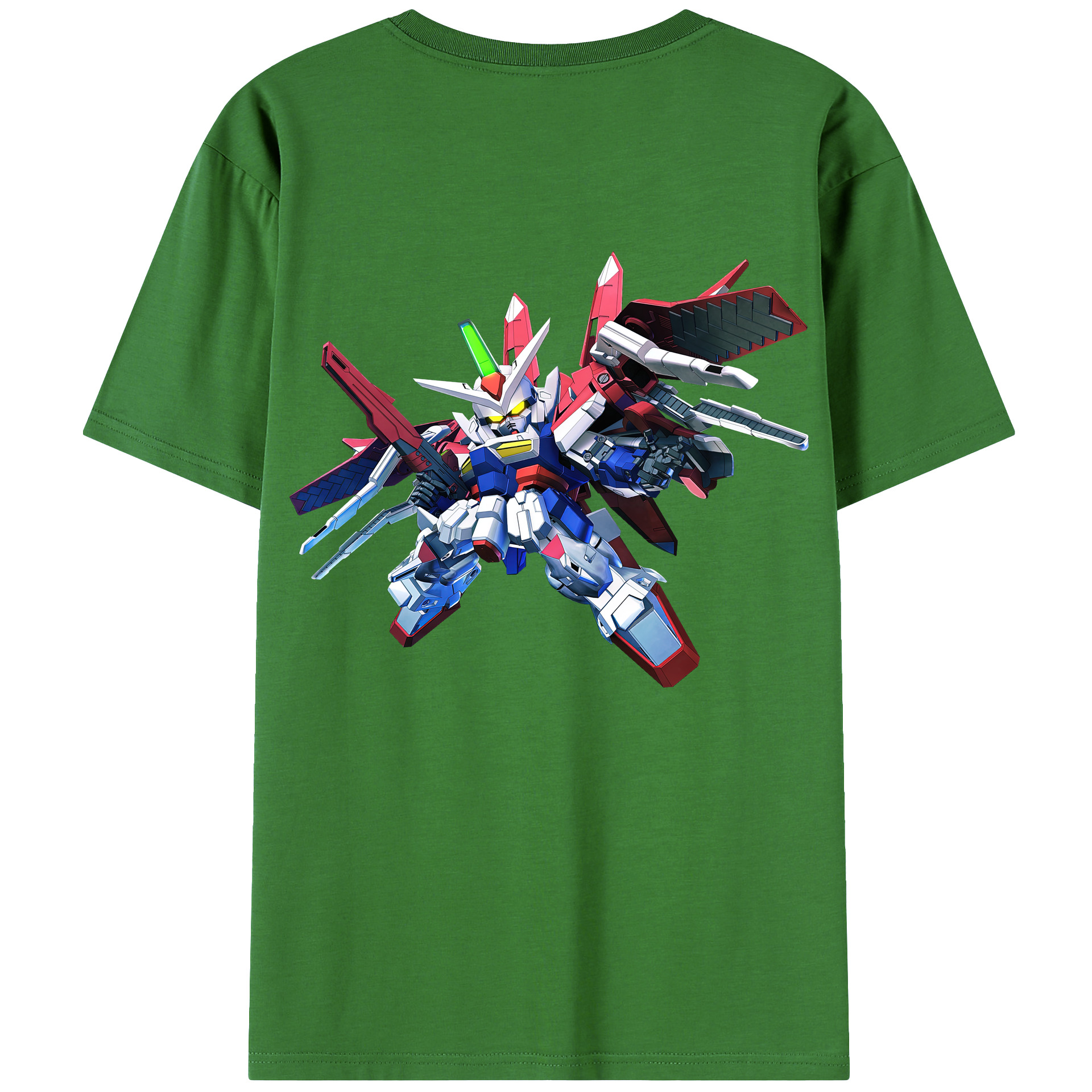 （画像用） 機動戦士ガンダム Mobile Suit Gundam レディース半袖Tシャツ(バックプリント)